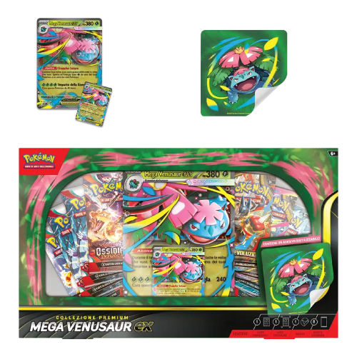 Mega Venusaur EX Collezione Premium Pokemon ITA