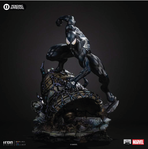 Spider Man Marvel Comics Black 20 cm