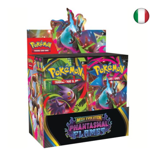Megaevoluzione Fiamme Spettrali Box Display 36 Buste ITA