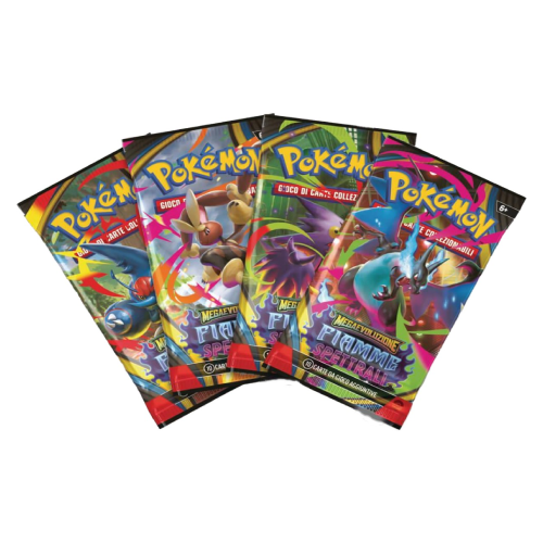 Megaevoluzione Fiamme Spettrali Box Display 36 Buste ITA