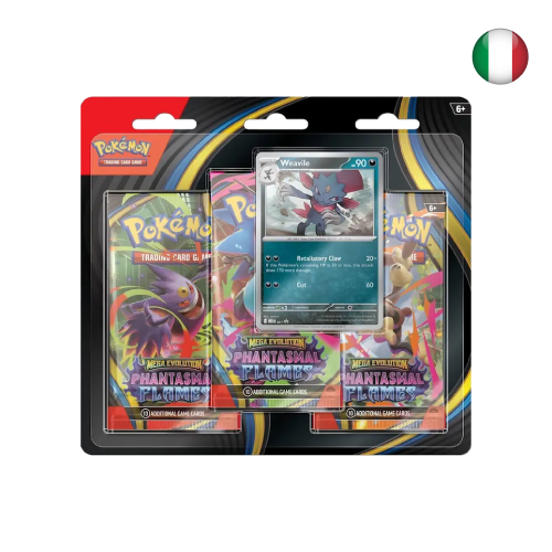 Megaevoluzione Fiamme Spettrali Pack Blister Sneasel ITA