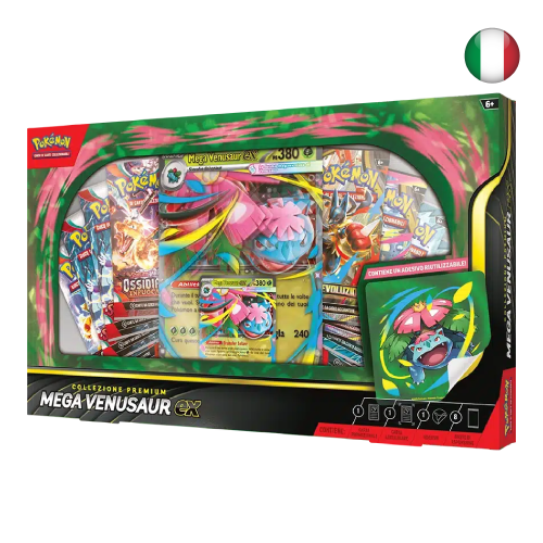 Mega Venusaur EX Collezione Premium Pokemon ITA