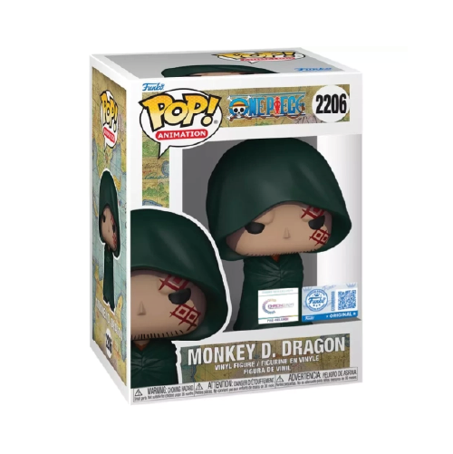 Monkey D. Dragon Funko Pop 2206 One Piece Chrono Toys Exclusive Pre Release