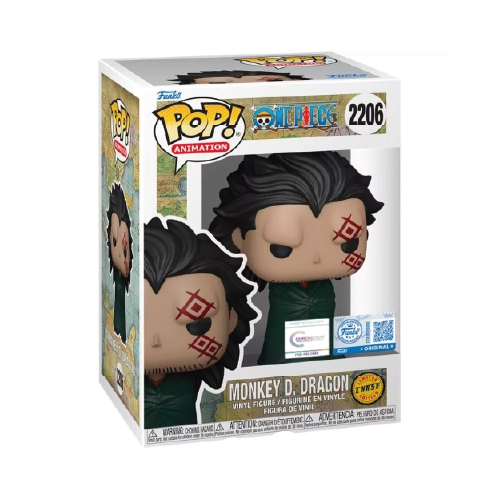 Monkey D. Dragon Funko Pop 2206 One Piece Chrono Toys Exclusive Pre Release