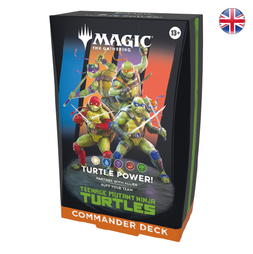 Teenage Mutant Ninja Turtles Commander Deck ENG