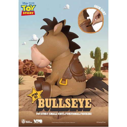 Toy story bullseye vinyl bank
