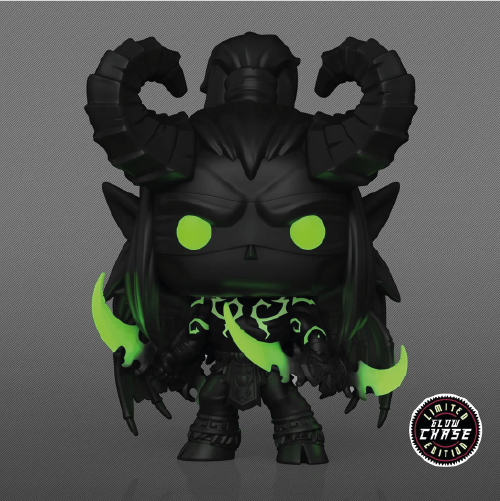 Illidan Funko Pop World of Warcraft Regular + Glow Chase
