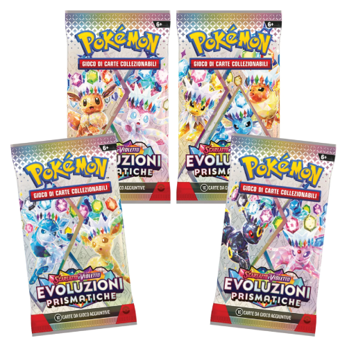 Evoluzioni Prismatiche Bundle Pokèmon ITA (6 Bustine)