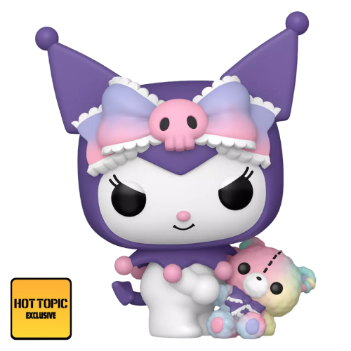 Kuromi With Bear Funko Pop 129 Hello Kitty Hot Topic Exclusive