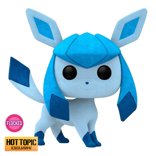 Glaceon Funko Pop 921 Pokémon Hot Topic Flocked