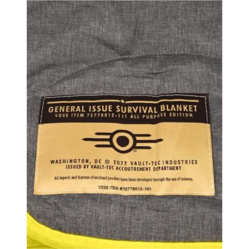 Fallout Vault Tec General Issue Survival Blanket