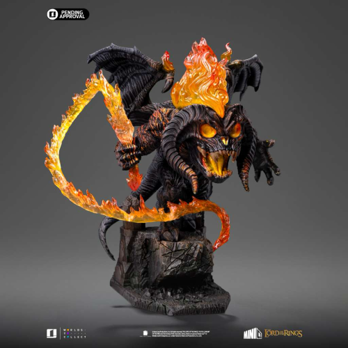 balrog minico Lord of the rings Iron Studios 17,5cm