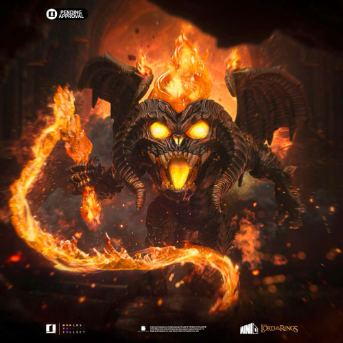 balrog minico Lord of the rings Iron Studios 17,5cm