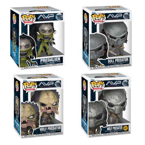 Lotto Funko Pop Alien vs Predator Requiem