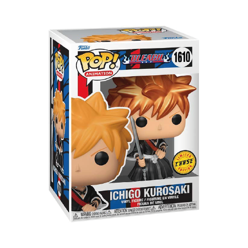 Ichigo Kurosaki Funko Pop 1610 Bleach Chase Edition Metallic