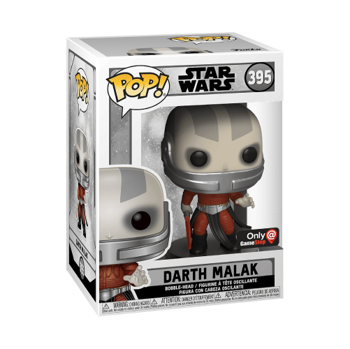 Darth Malak Funko Pop 395 Star Wars Game Stop