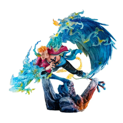 Marco the Phoenix Leader Whitebeard Pirates Statua One Piece Megahouse 30cm