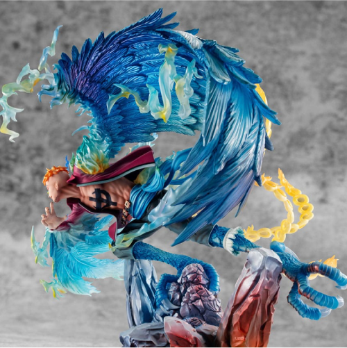 Marco the Phoenix Leader Whitebeard Pirates Statua One Piece Megahouse 30cm