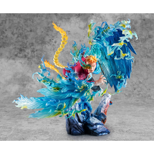 Marco the Phoenix Leader Whitebeard Pirates Statua One Piece Megahouse 30cm