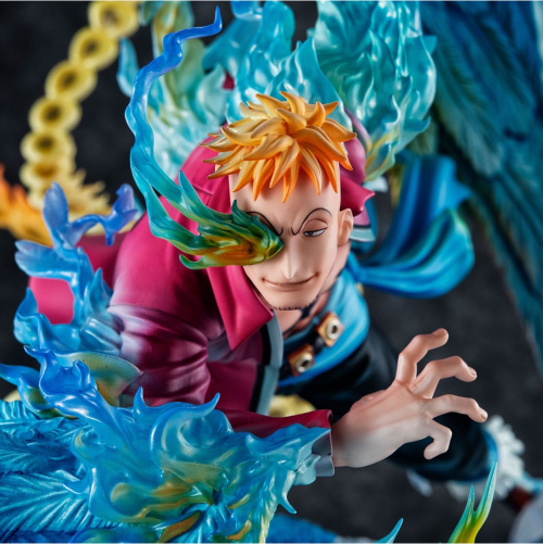 Marco the Phoenix Leader Whitebeard Pirates Statua One Piece Megahouse 30cm