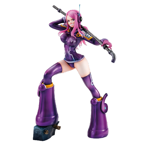 Jewelry Bonney Evolutionary History Statua One Piece POP Megahouse 25 cm