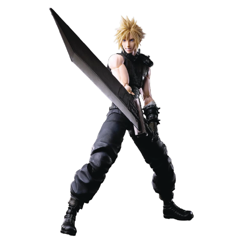 Rebirth Cloud Strife Action Figure Square Enix Final Fantasy 26 cm