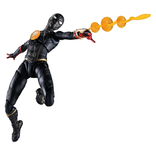 Spider Man Black & Gold Suit Action Figure S. H. Figuarts 15 cm