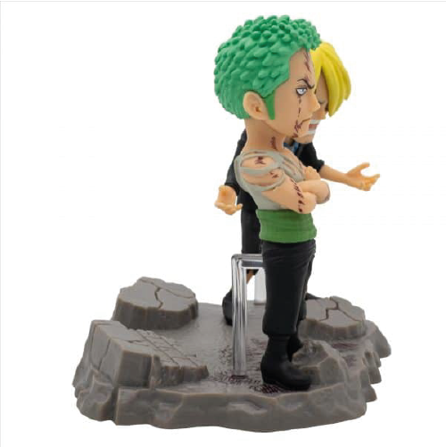 Zoro & Sanji Statua Log Stories WFC 8 cm One Piece
