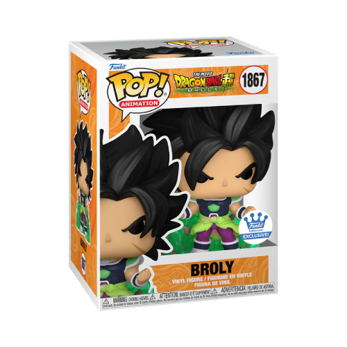 Broly Funko Pop 1867 Dragon Ball Super Funko Exclusive