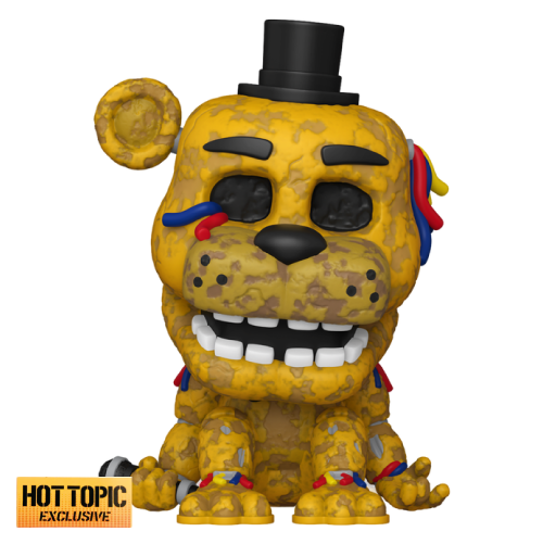 Withered Golden Freddy Funko Pop 1033 Five Nights At Freddy's Hot Topic