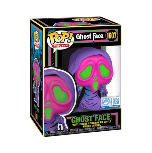 Ghost Face Funko Pop Scream Entertainment Earth Black Light
