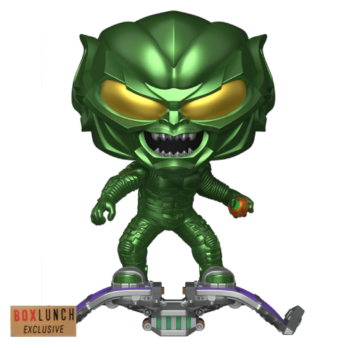 Green Goblin Funko Pop Metallic 1357 Spider Man No Way Home BoxLunch