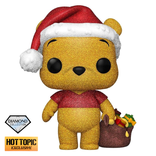 Winnie the Pooh Funko Pop 614 Disney Hot Topic Diamond Collection