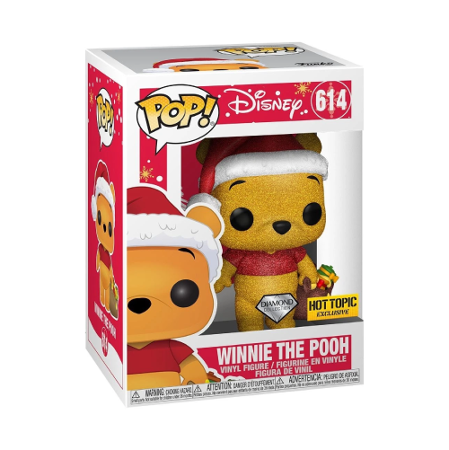 Winnie the Pooh Funko Pop 614 Disney Hot Topic Diamond Collection