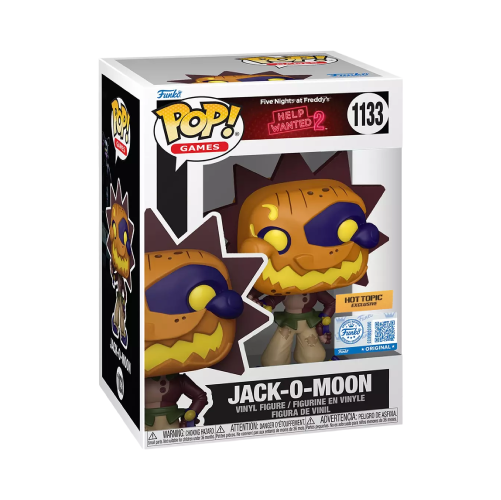 Jack-O-Moon Funko Pop 1133 Five Nights At Freddy's Hot Topic Exclusive