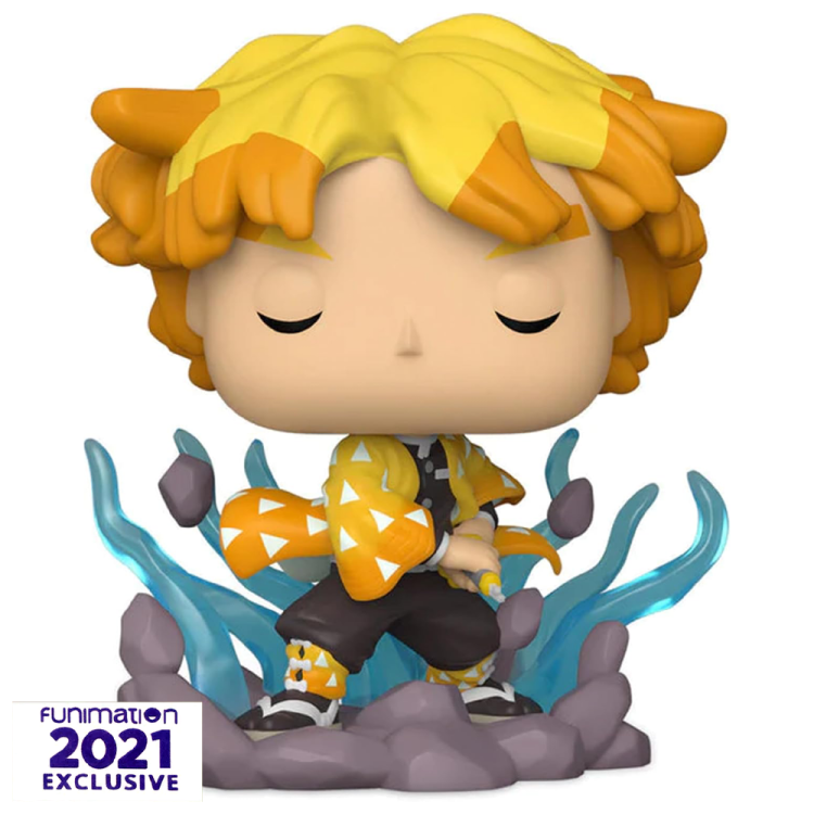 Zenitsu Agatsuma Funko Pop 987 Demon Slayer Funimation 2021 Exclusive