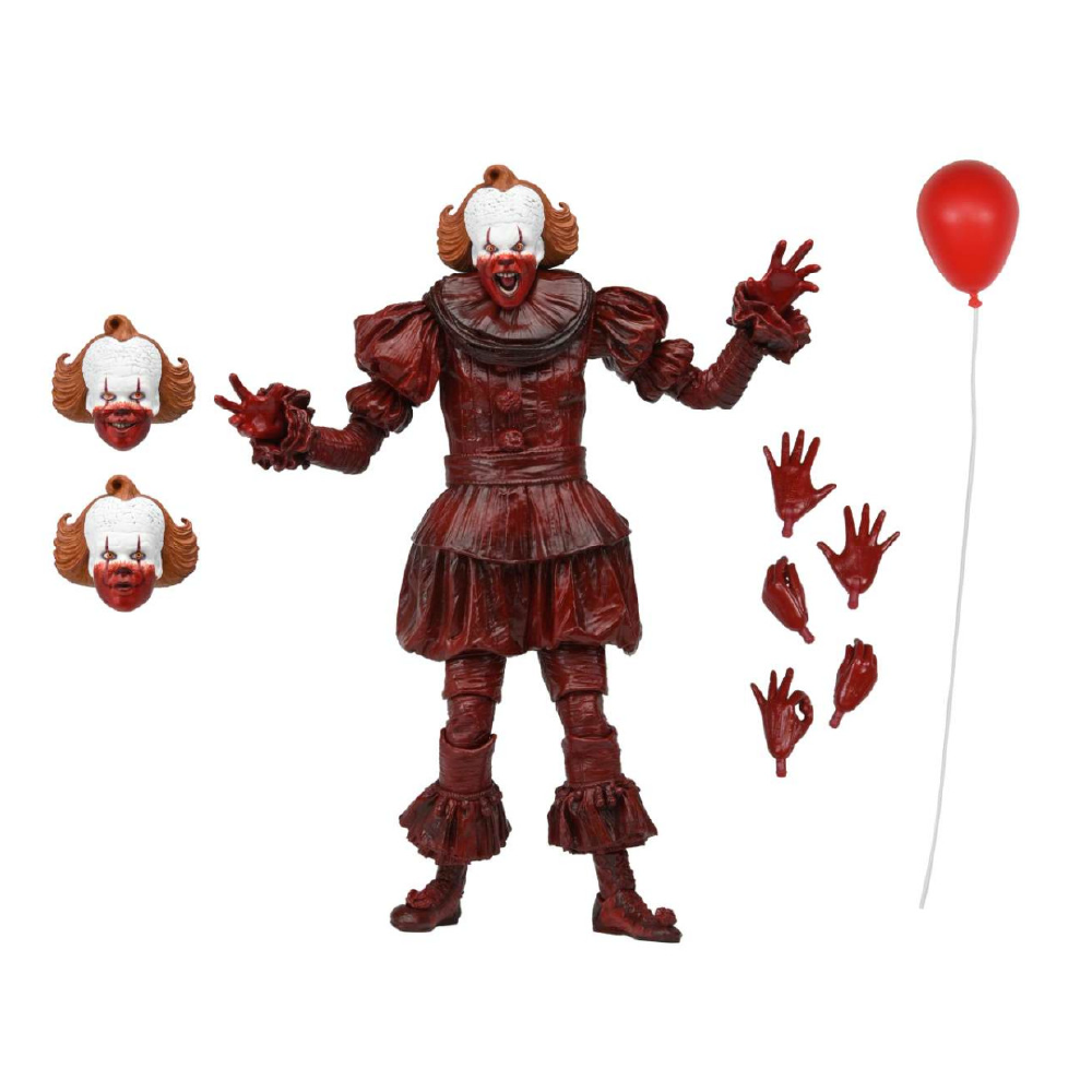 IT: Welcome to Derry Blood Pennywise Ultimate Action Figure 17 cm