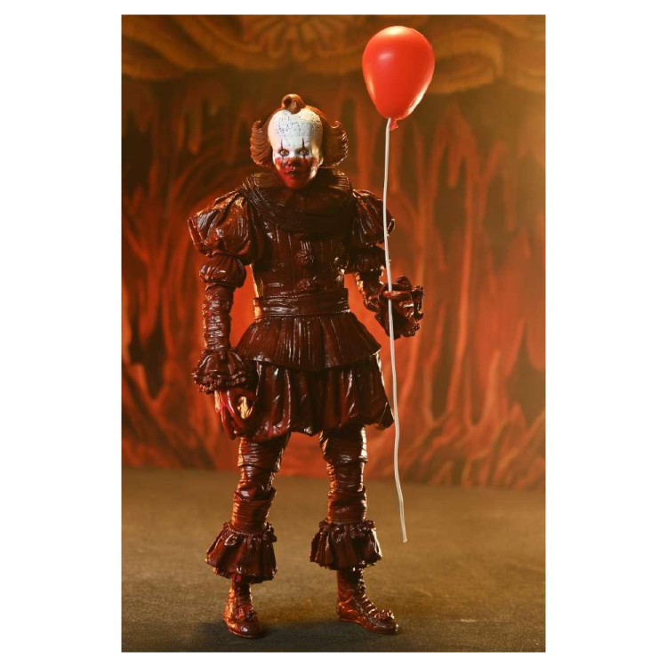IT: Welcome to Derry Blood Pennywise Ultimate Action Figure 17 cm