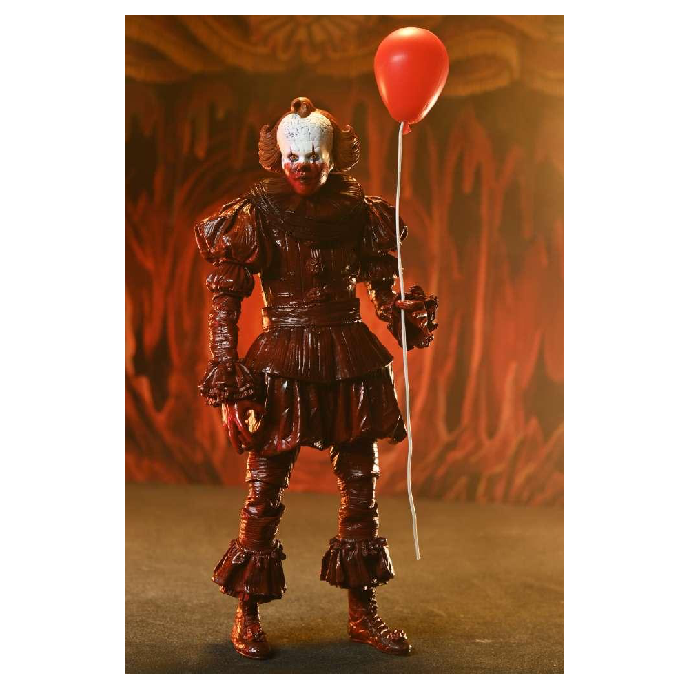 IT: Welcome to Derry Blood Pennywise Ultimate Action Figure 17 cm