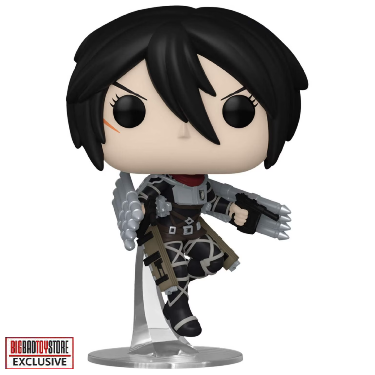 Mikasa Ackerman Funko Pop 1446 Attack On Titan Big Bad Toys Store Exclusive
