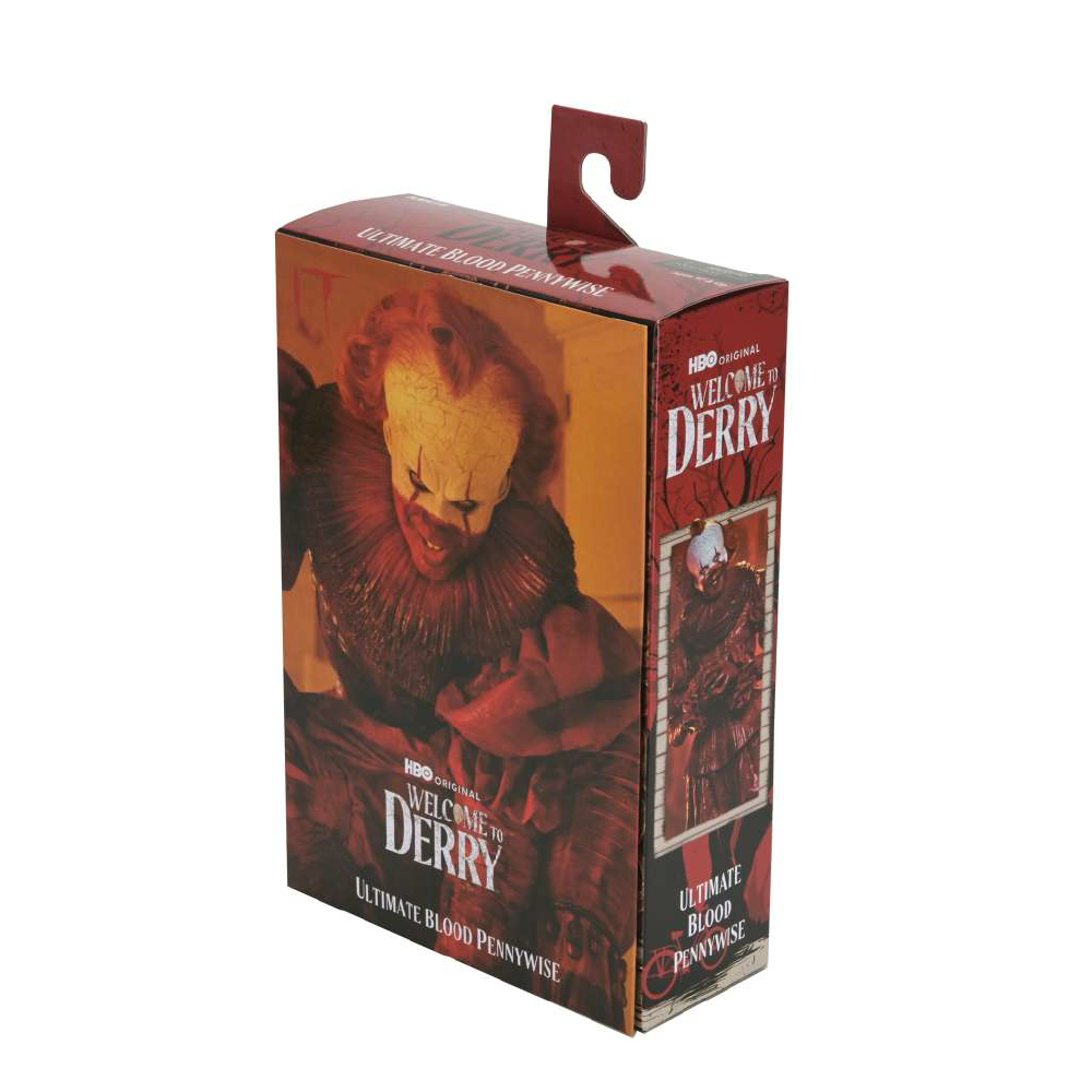 IT: Welcome to Derry Blood Pennywise Ultimate Action Figure 17 cm