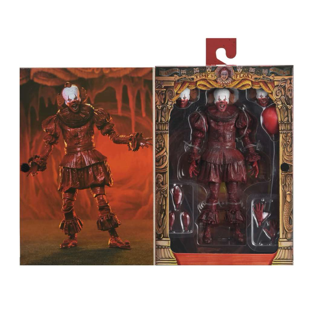 IT: Welcome to Derry Blood Pennywise Ultimate Action Figure 17 cm