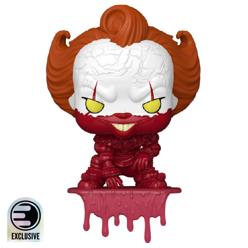 Pennywise Funko Pop 1866 IT Welcome to Derry Shelf Sitter Entertainment Earth