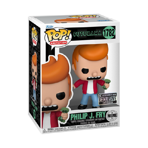 Philip J. Fry (Meme) Funko Pop 1782 Futurama Entertainment Earth