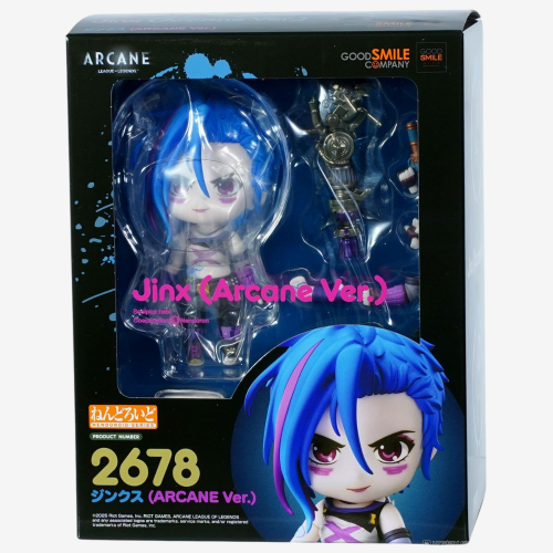 Jinx (Arcane Ver.) Nendoroid Good Smile 10 cm