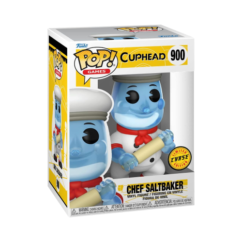 Chef Saltbaker Funko Pop 900 Cuphead Chase Edition