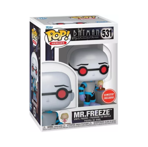 Mr. Freeze Funko Pop 351 Batman The Animated Series GameStop Exclusive