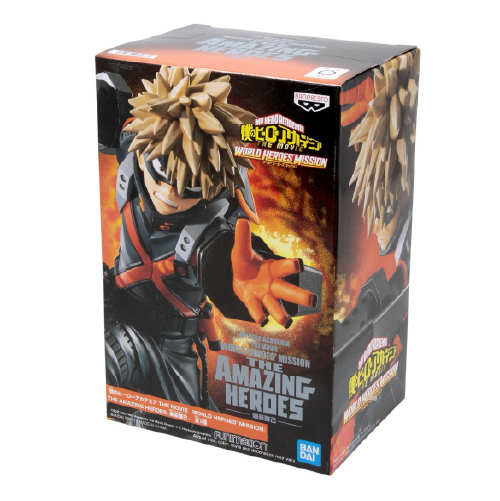 Katsuki Bakugo Statua My Hero Academia World Heroes Mission The Amazing Heroes 15cm Banpresto