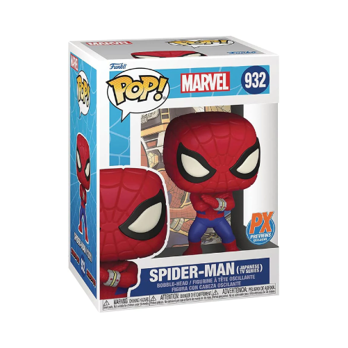 Spider Man (TV giapponese) Funko Pop 932 PX Previews Exclusive