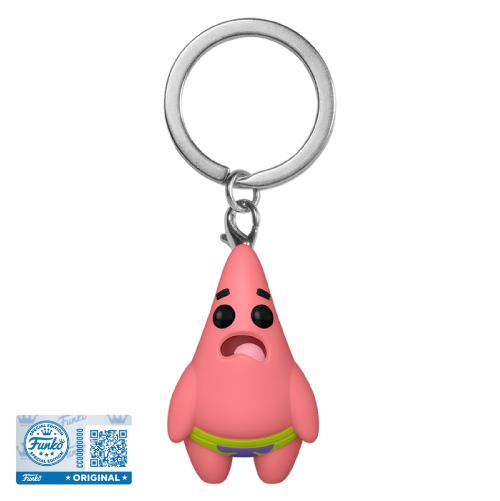 Patrick With Wedgie Funko Pop Poket Keychain Funko Exclusive